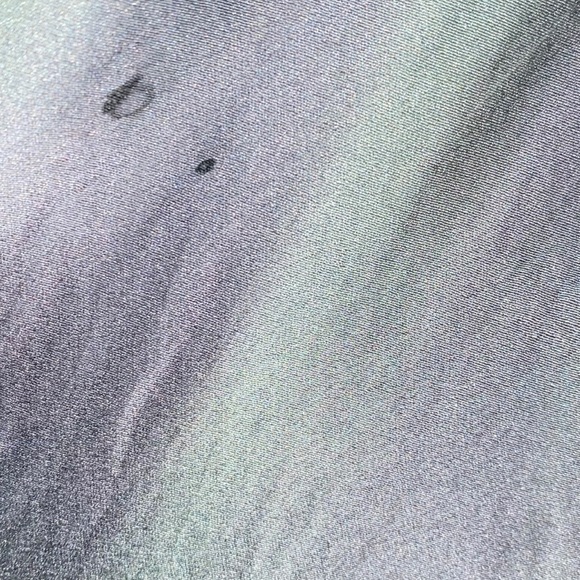 Rose & Lula 100% Silk Metallic Iridescent Marylyn Monroe Halter Dress Size 4 - Picture 16 of 16